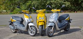 3 scooters