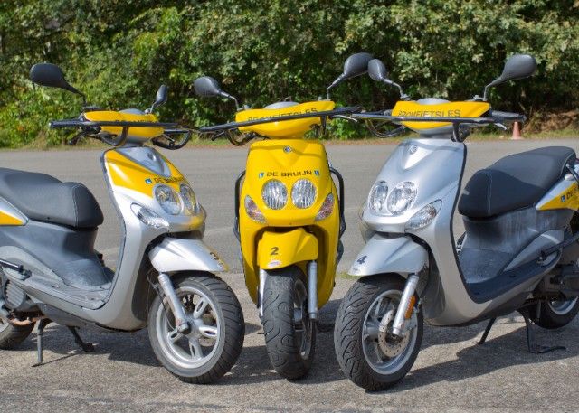 3 scooters
